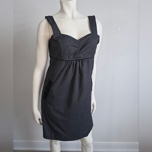 Cache Cache Pinafore Dress With Pockets M